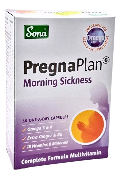 sona بريجنابلان لعلاج غثيان الصباح، 30 كبسولة