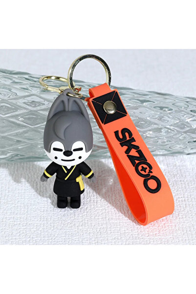 Choice1 سلسلة مفاتيح دمية ستراي كيدز اللطيفة من هويلانغ، إس كي زوو، قلادة حقي...