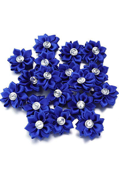 Choice20 20 قطعة من الياقوت الأزرق، 4 سم، 20 قطعة/مجموعة، أحجار الراين الصغير...