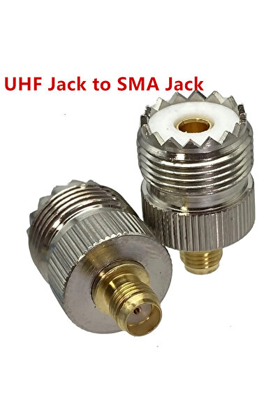 choice2 محول كابل محوري RF من مقبس UHF إلى مقبس SMA (قطعة واحدة) قابس ذكر ومق...