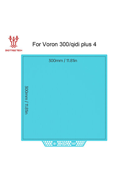 Choice3 1PCS 300x300mm Glacier BIQU Panda Build Plate CryoGrip Pro Coating No...