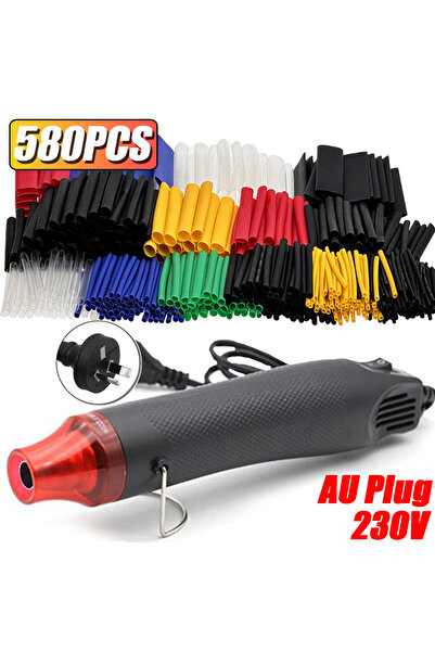 Choice8 580pcs gun(230V AU) 1160/580/164PCS Heat Shrink Tubing Kit Wire Shrin...