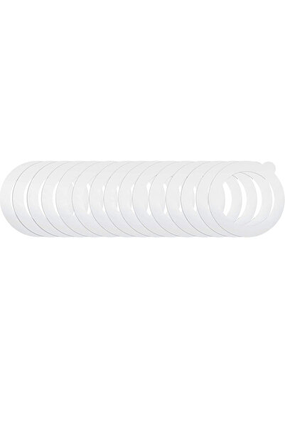 Choice1 White 5Pcs Silicone Jar Gaskets Food Storege Jars Replacement Airtigh...