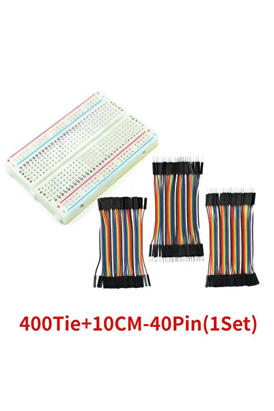 Choice1 مجموعة 2 MB102 لوحة تجارب ZY-204 400 نقطة توصيل لوحة اختبار PCB بدون ...