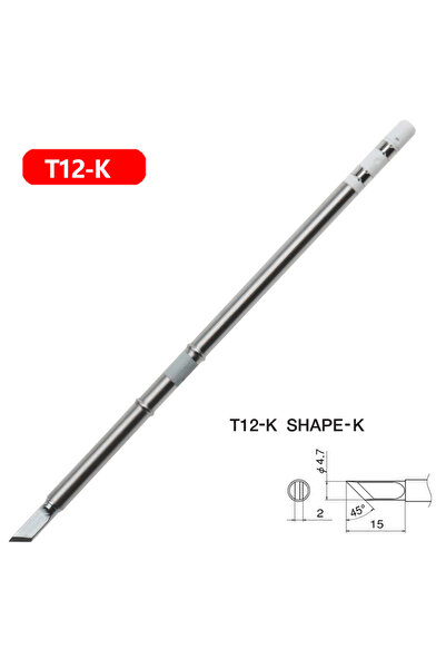 Choice7 T12-K T12 Soldering Iron Tips Replacement Various Models of Tip Elect...