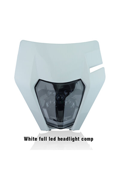 Choice11 مصباح أمامي أبيض من باور زون، مصباح أمامي LED للدراجات النارية، مصبا...