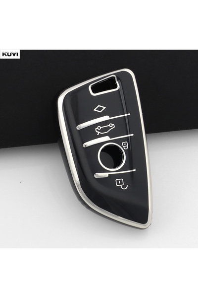 Choice1 غطاء حماية جديد أسود اللون من مادة TPU لمفتاح السيارة عن بعد، متوافق ...