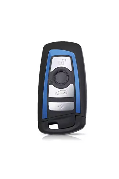 Choice4 4 Buttons Blue Remote Car Key Fob Shell For BMW F Series 1 3 5 7 FEM/...