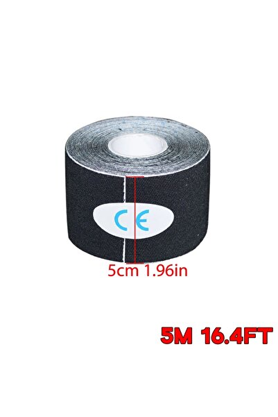Choice5 black5cmX5m Sports Kinesio Tape Muscle Kinesiology Elastic Knee Pain ...