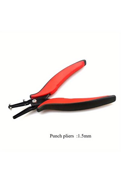 Choice 1Pc 1.5mm Punching Pliers 1.5mm/1.8mm Handmade Jewelry Tool Perforatio...