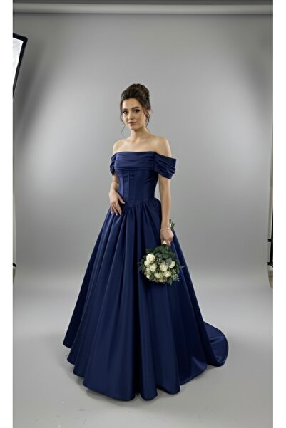 DINA FASHION RÜYA nişan saten elbise