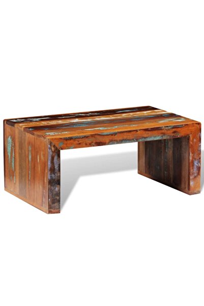 Concept Masă de cafea din lemn reciclat