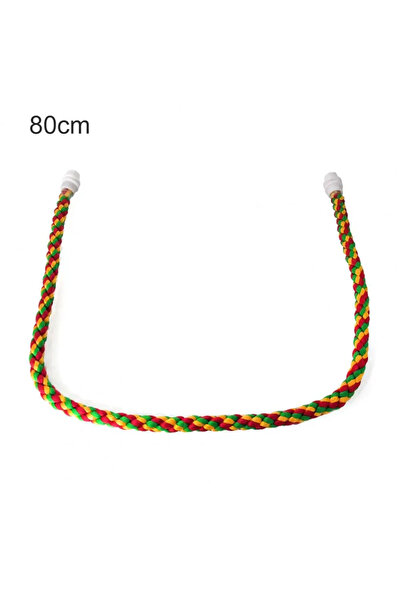 Choice1 حبل معلق ملون للببغاء، متوفر بأطوال 80 سم، 30/55/80/105 سم، مناسب لأق...