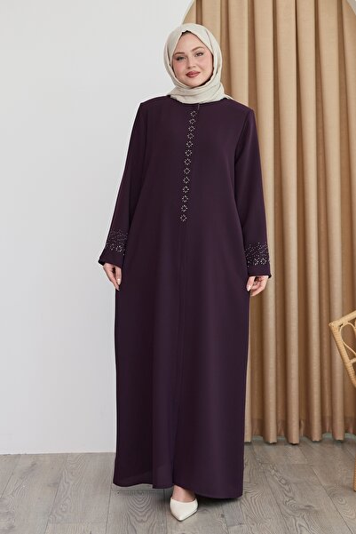 InStyle Ferace violet cu piatră de margaretă