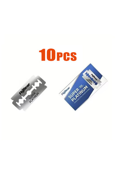 Choice5 ١٠ قطع، ١٠/٣٠/٦٠ قطعة، شفرات حلاقة أمان مصنوعة من الفولاذ المقاوم للص...