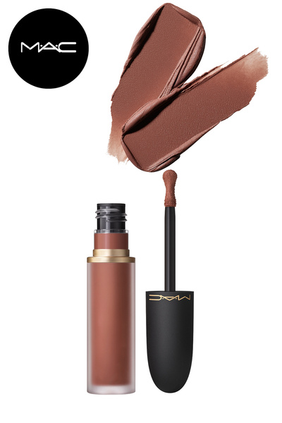 M.A.C Powder-Like Matte Lip and Cheek Mousse Liquid Lipstick with 10-Hour Moi...