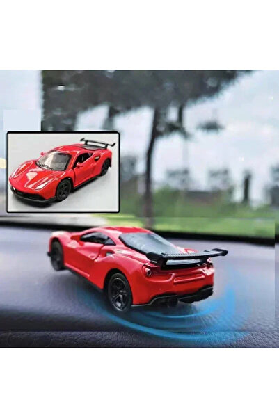 Choice5 Red A Sports Car Drift Rotating Car Decor Auto Dashboard Turning Raci...