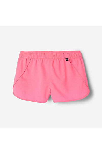 Decathlon Çocuk Deniz Şortu - Neon Pembe - Caro 100