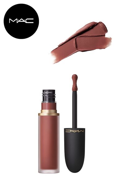 M.A.C Powder-Like Matte Lip and Cheek Mousse Liquid Lipstick with 10-Hour Moi...