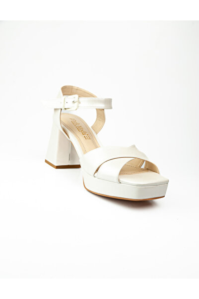 MİSS PARK MODA 99 Pantofi de damă cu toc tip platformă pentru rochie de seară