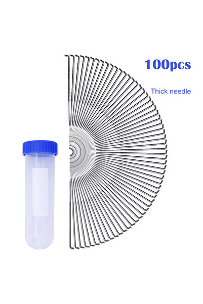 choice2 مجموعة أدوات حياكة اللباد، 100 قطعة، 4 أحجام، إبرة سميكة، إبرة لباد ص...