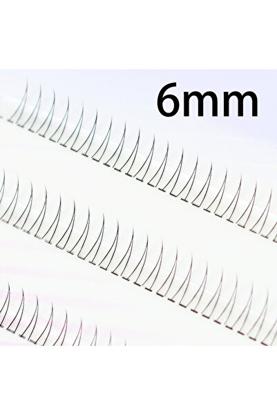 Choice رموش سفلية سوداء ناعمة بتصميم مانغا، بقياس 0.07 مم، وشكل حرف V، وانحنا...