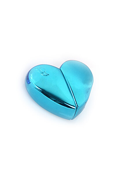 Choice3 زجاجة عطر على شكل قلب، لون أزرق سماوي، سعة 30 مل، مناسبة للسفر، زجاجة...