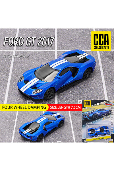 Choice8 فورد جي تي 2017 CCA MSZ 1:64، نموذج سيارة كلاسيكية معلق رائع، نموذج س...