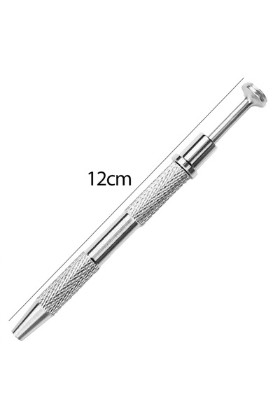 Choice5 أداة التقاط كرات الثقب الفضية مع حامل بأربعة شوكات، وملقط ماسي للأجزا...