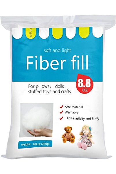 choice2 حشوة بوليستر بيضاء عالية المرونة، وزن 250 غرام (8.8 أونصة)، مصنوعة من...