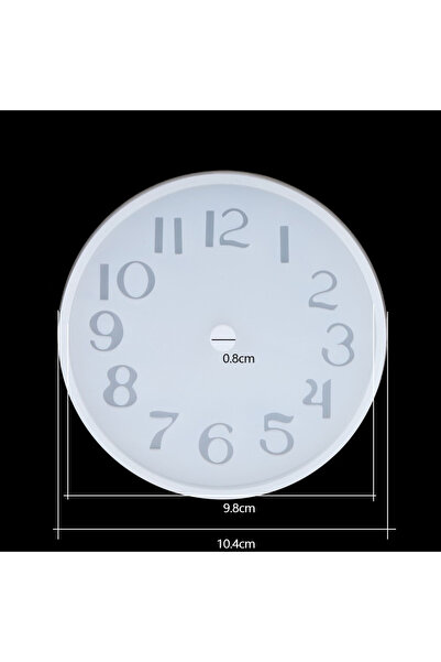 Choice8 قالب سيليكون صغير للأرقام العربية (قطعة واحدة) للأعمال اليدوية، قالب ...