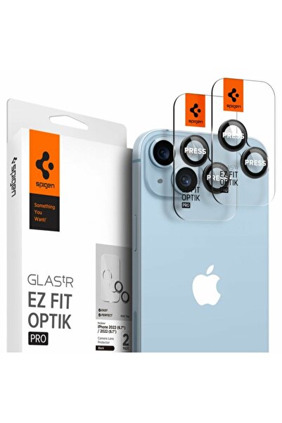 Spigen Protector de sticlă pentru cameră iPhone 14 Glas.tR Optik EZ Fit Pro, ...