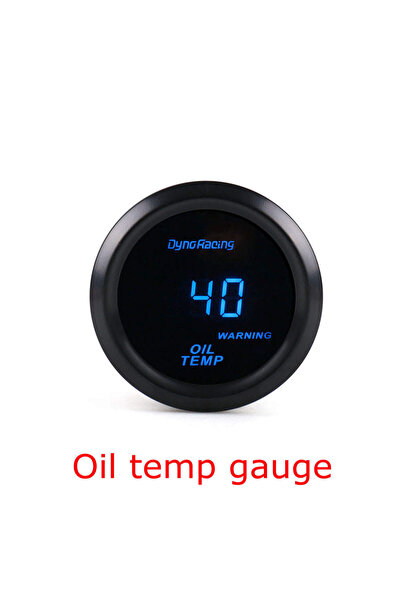 choice2 مقياس حرارة الزيت من داينو ريسينغ، مقاس 2 بوصة (52 مم)، مقياس ضغط الت...