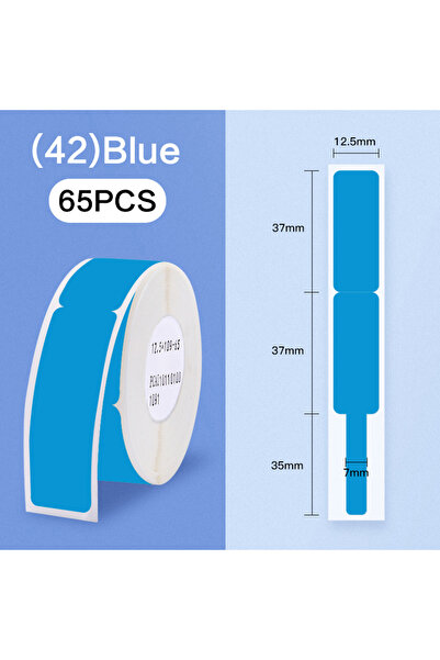 Choice3 ملصق كابل حراري للطابعة الذكية المحمولة الصغيرة D-42-Blue Niimbot D11...