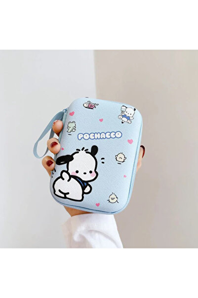 choice2 حقيبة تخزين بوتشاكو بي سانريو هيلو كيتي، صندوق تخزين كورومي، كابل بيا...