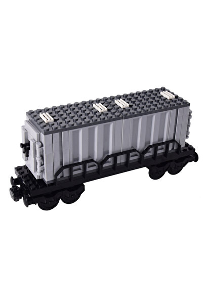 Choice10 FJJT015 M City Creative Low Deck Railway Freight Train Collection Ra...