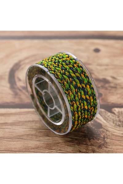 Choice6 Color 01 1 Roll About 3.5m Polyester Colorful Thread 3.5mm for DIY Be...