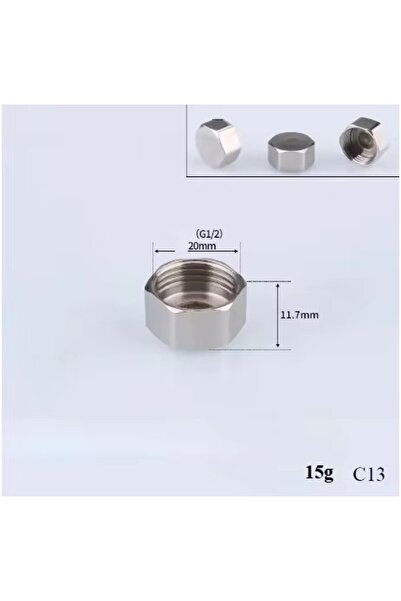 Choice13 غطاء أنثوي ½ بوصة من الفولاذ المقاوم للصدأ 201/304، وصلات سباكة ملول...