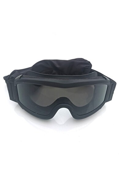 Choice7 نظارات عسكرية تكتيكية سوداء اللون، مقاوم للرياح للعبة كرات الطلاء، لل...