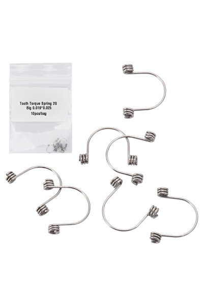 Choice9 19-25-B 10Pcs/Pack Dental Torque Springs Orthodontic Anterior Teeth T...