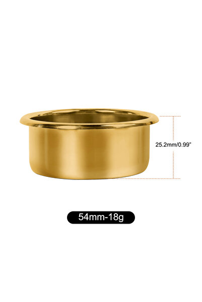 Choice5 سلة فلتر إسبريسو عالية الاستخلاص من إيكابي، قطرها 54 مم (وزنها 18 غرا...