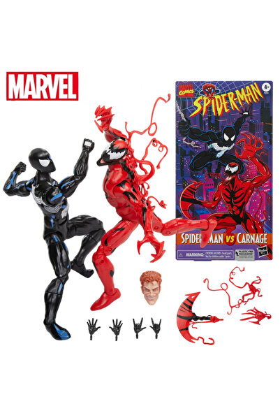 Choice4 11 لعبة مجسمات شخصيات أكشن من مارفل ستوديوز ليجندز: سبايدرمان ضد كارن...