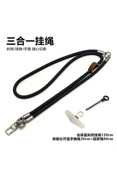 choice2 حبل تعليق متعدد الوظائف للهاتف المحمول، مصنوع من بوليستر /النايلون، م...