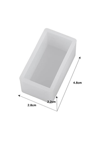 Choice8 قالب راتنج مكعب متوازي المستطيلات، قالب سيليكون إيبوكسي كريستالي، قال...