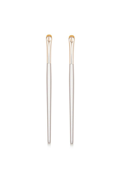 Choice3 فرشاة مكياج عيون منحنية ذهبية وردية اللون، قطعتان (2/1)، أدوات دقيقة ...