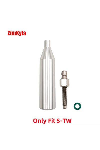 Choice طقم تحويل خرطوشة ثاني أكسيد الكربون من النوع S-TW، سعة 12 غرام، مزود ب...