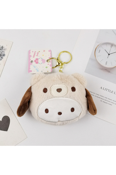 Choice4 qiangou Sanrio Kuromi Plush Keychain Wallet Melody Cinnamoroll Plushi...