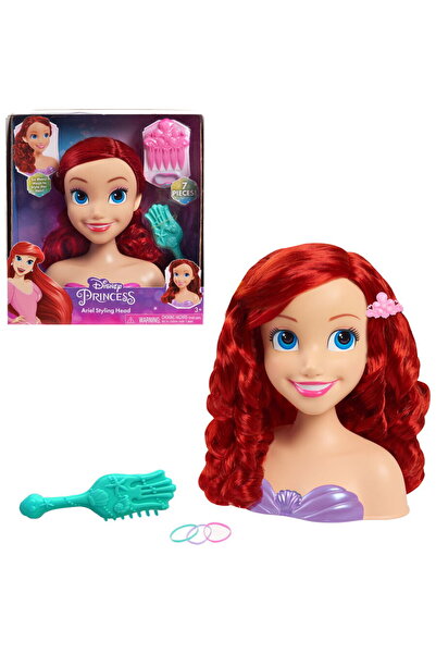 JustPlay Joacă-te de-a Prințesa Disney - Ariel, coafură, machiaj și coafură
