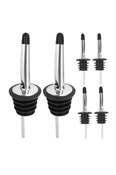 Choice5 ٦ قطع من رؤوس صب المشروبات الكحولية القصيرة، عبوة من ١٢ قطعة، فوهة صب...