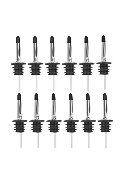 Choice4 12 قطعة من صنابير زجاجات المشروبات الكحولية القصيرة، مصنوعة من الفولا...